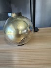 Rare  Lightning Rod Ball - Gold Mercury