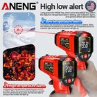 Infrared Thermometer Lcd Digital Non-contact Laser Ir Temperature Gun Temp Meter
