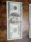  100 Dollar Bill Us Federalreserve Note Fancy Serial Number Dg 55787855 