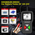 Car Battery Tester 6v 24v Truck Battery Test Charging Cranking Analyzer 2000cca