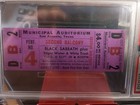 Black Sabbath Concert Ticket 3 28 71 Paranoid Tour San Antonio Mountain Psa