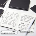 170 Pack Blank Kraft Notebooks  Unlined Sketchbook Mini Cute Note Pad For Drawin