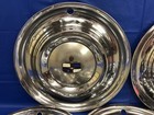 Very Rare Vintage Set Of 5 1951 Lincoln Lido Coupe Hubcaps