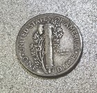 1944 Silver Mercury Dime  Album Filler    free Shipping   