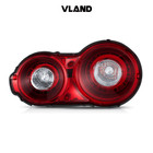 Vland Pair Red Led Tail Lights Fit 2009-24 Nissan Gtr R35 Rear Lamps Left right