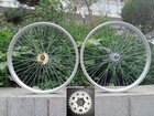 26 x1 85  Bike Wheel Rim Front   Rear 48x12g   Freewheel  28t Disc Brake Adapter