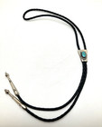 Sterling Silver   Turquoise Bell Trading Bolo-tie 35 