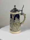 Vintage Eckhard   Engler Of Hohr Arlen German Beer Stein  5l Pewter Lid