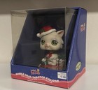 Littlest Pet Shop Christmas Holiday Persian Bobble Head Jumbo Statue Rare