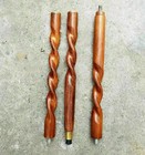 Nautical Style Antique Vintage Brass Handle Brown Wooden Walking Cane Stick Gift