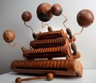 Vietnamese Percussion Instruments Handmade Vintage Wooden Musical Instrument