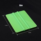 1pc Wrap Scraper Squeegee Tool With Soft Felt For Car Vehicles Window Vinyl Ijjw