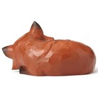     New Jim Shore Figurine Sleeping Red Fox Forest Animal Home Decor Statue