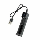Usb Smart Battery Charger For 1865 14500 16340 Rechargeable Li-ion Batteries