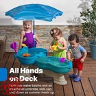 Step 2 Water Table Umbrella Kids Outdoor Sensory Play