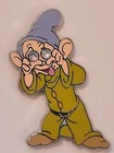Disney Dopey With Jeweled Diamond Eyes Pin Snow White Dwarfs New On Card