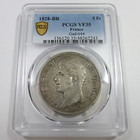 1828 Bb Pcgs Vf35 - France Gad 644 Silver Five Franc 5 Fr Coin  61098a