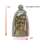 Shiva Parvati Ganesha Hindu Murti Family Thai Amulet Pendant Stainless Case  2