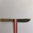 Vintage True Edge Ontario Knife Co  Old Hickory Wooden Handle Carbon Steel Usa 