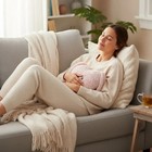 Demdaco Heartful Hugs Weighted Plush Animal Heart Pillow Bunny