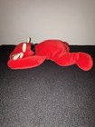Ty Pillow Pals    red The Bull    Plush Stuffed Animal With Hang Tag