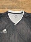 Adidas Men   s Large Soccer V Neck Jersey Shirt