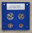 Wpcoins   1953 Great Britain Silver Maundy Money Set
