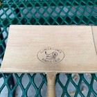 Clemes   Clemens Wool Carding Brush Paddles Pair  Wood Tool Sheep