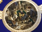 Vintage Antique 1935 German Rosenthal Porcelain Plate W  Toy Maker   Children