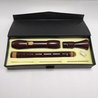 Zen-on A-1650b Alto Recorder Wooden Baroque W box From Japan