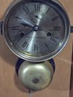 Antique Seth Thomas Wall Clock With Bell For Locomotives 