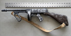 1950s Vintage Kennedy - Warren Mfg  Ken-gun Tommy Gun 26    Steel Toy W  Sling