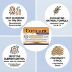 Cuticura Oatmeal Formula Deep Cleansing Bar Soap - Oily - 3 Oz  pack Of 6 