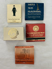 Lot Of 11  Vintage Hotel Matchbooks     Still-operating Luxury Hotels