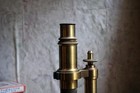 19th Century French Brass Microscope By Nachet     Rue Serpente Paris     Antique S