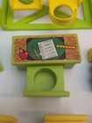 Vintage Fisher Price Little People 923 Play Family School Playground Desks Kids