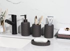 Set 6 Piece Oil Rubbed Bronze Bathroom Accessories