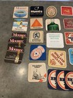 Vintage Old Us And Foreign Beer Cocktail Coasters Bar  Lot Of 50 