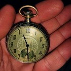 Vintage 1928 Elgin Pocket Watch Grade 291 16s 7j 14k Gold Filled Scepter Runs