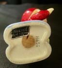 Vintage Napco Christmas Salt   Pepper Shakers Boy   Girl In Red Pajamas