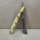 Antique George Wostenholm   Son Straight Razor Bakelite Handle Vintage Barber
