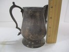 Vintage Leonard Creamer Silver Plate Silverplate 4    Tall
