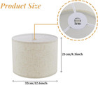 Lamp Shades Set Of 2 Lamp Shades For Table floor Lamps Fabric Drum
