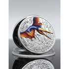 12pcs Dinosaur Challenge Coins Set Colorized Dinosaurs Commemorative Medals