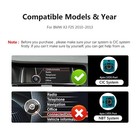 Ultra Narrow 12 3 Inch Upgrade For Bmw X3 X4 F25 F26 2010-2013 Cic Carplay Linux