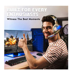 Gaming Headset With Noise Cancelling Stereo Bass Surround Sound For Ps4  Ps5  Xb