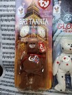 Mcdonalds Happy Meal Ty Beanie Babies International Bears 1999 Complete Set 4