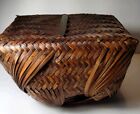 Vintage Basket That Is Exquisite A True Work Of Weaved Art Handwoven Japanese