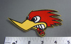 Thrush Bird woodpecker  - Embroidered Iron-on Cut-out Patch 4 5 