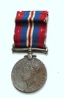 British World War Ii 1939-45 War Medal Original Poor Condition Full Size